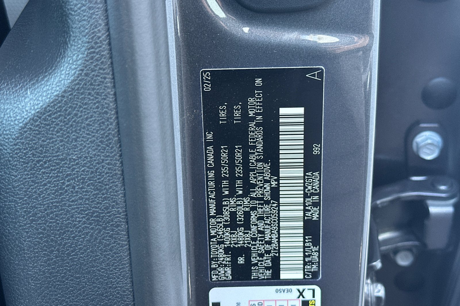 Certified Used 2025 CLOUDBURST GRAY Lexus 350 Premium Plus image 28