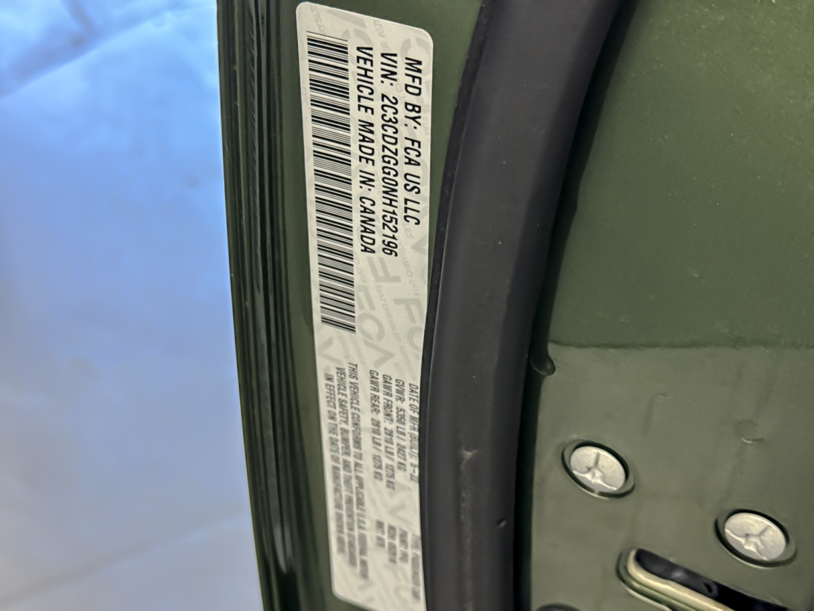 Used 2022 Green Dodge SXT image 25