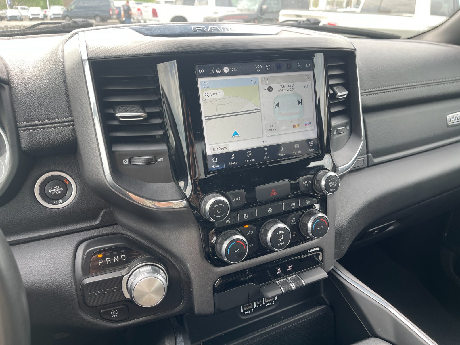 Used 2024 White Ram Laramie image 19