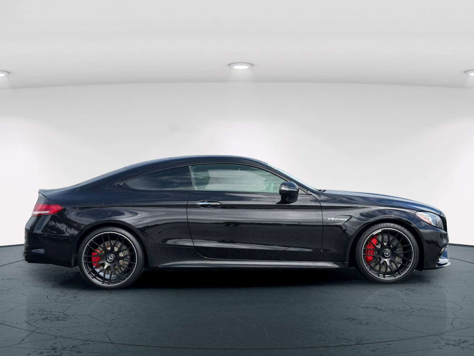 Used 2021 Obsidian Black Metallic Mercedes-Benz C 63 S AMG® 2D Coupe image 8