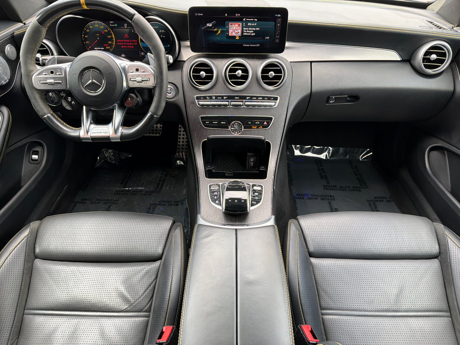 Used 2021 Obsidian Black Metallic Mercedes-Benz C 63 S AMG® 2D Coupe image 17