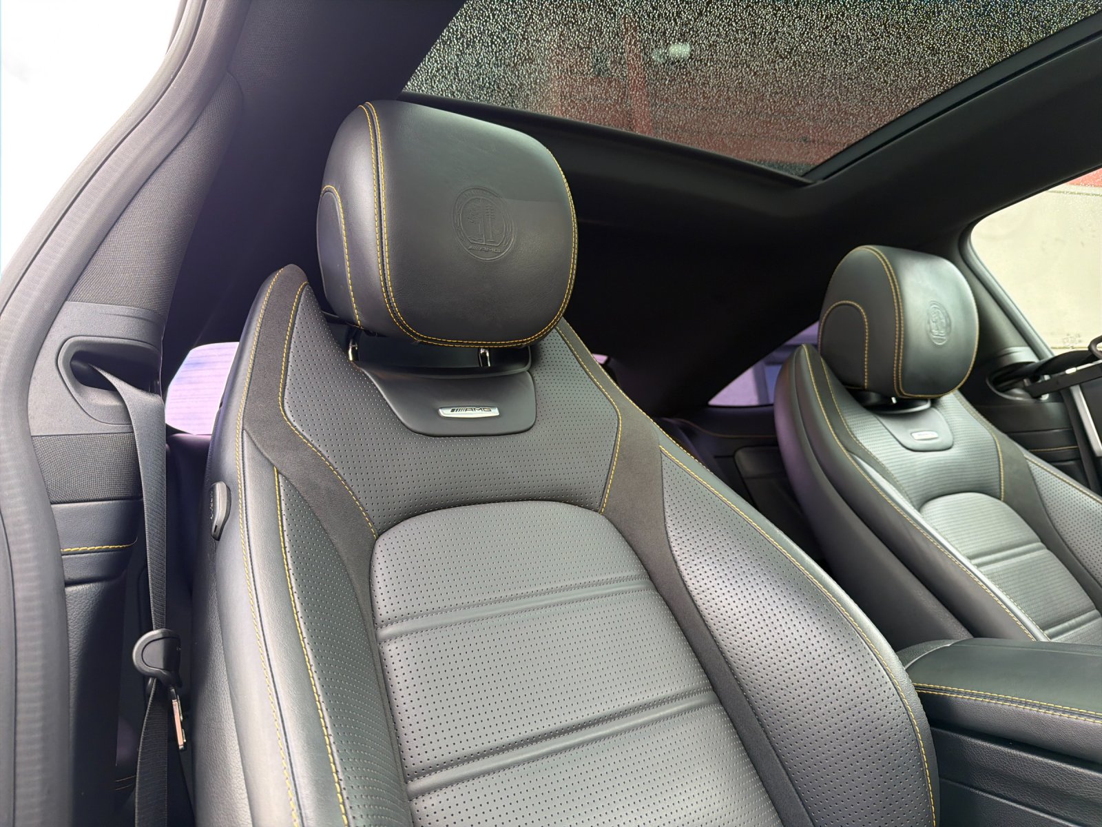 Used 2021 Obsidian Black Metallic Mercedes-Benz C 63 S AMG® 2D Coupe image 20
