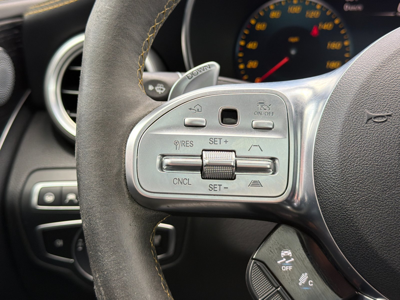 Used 2021 Obsidian Black Metallic Mercedes-Benz C 63 S AMG® 2D Coupe image 29