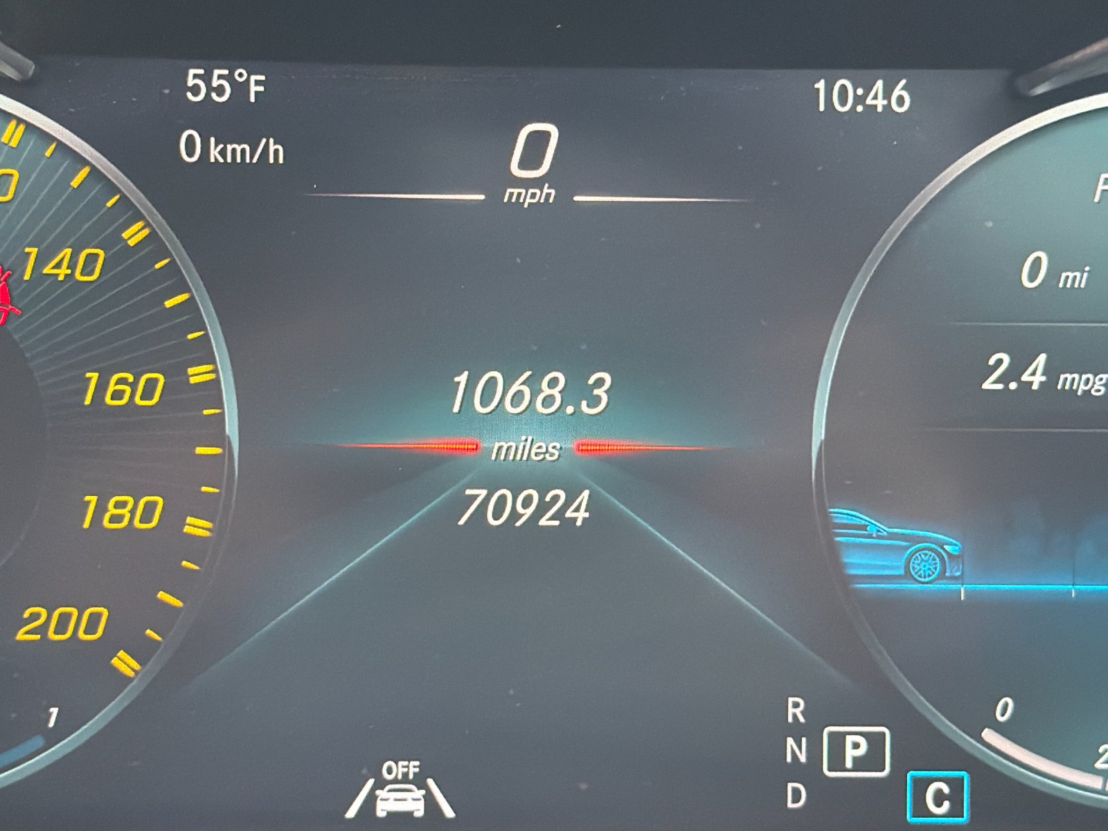 Used 2021 Obsidian Black Metallic Mercedes-Benz C 63 S AMG® 2D Coupe image 32