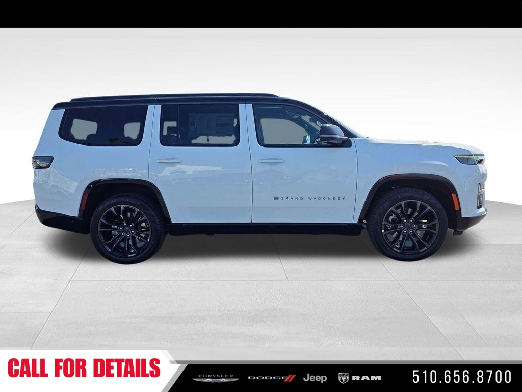 New 2026 Bright White Clearcoat Jeep Summit Obsidian image 4