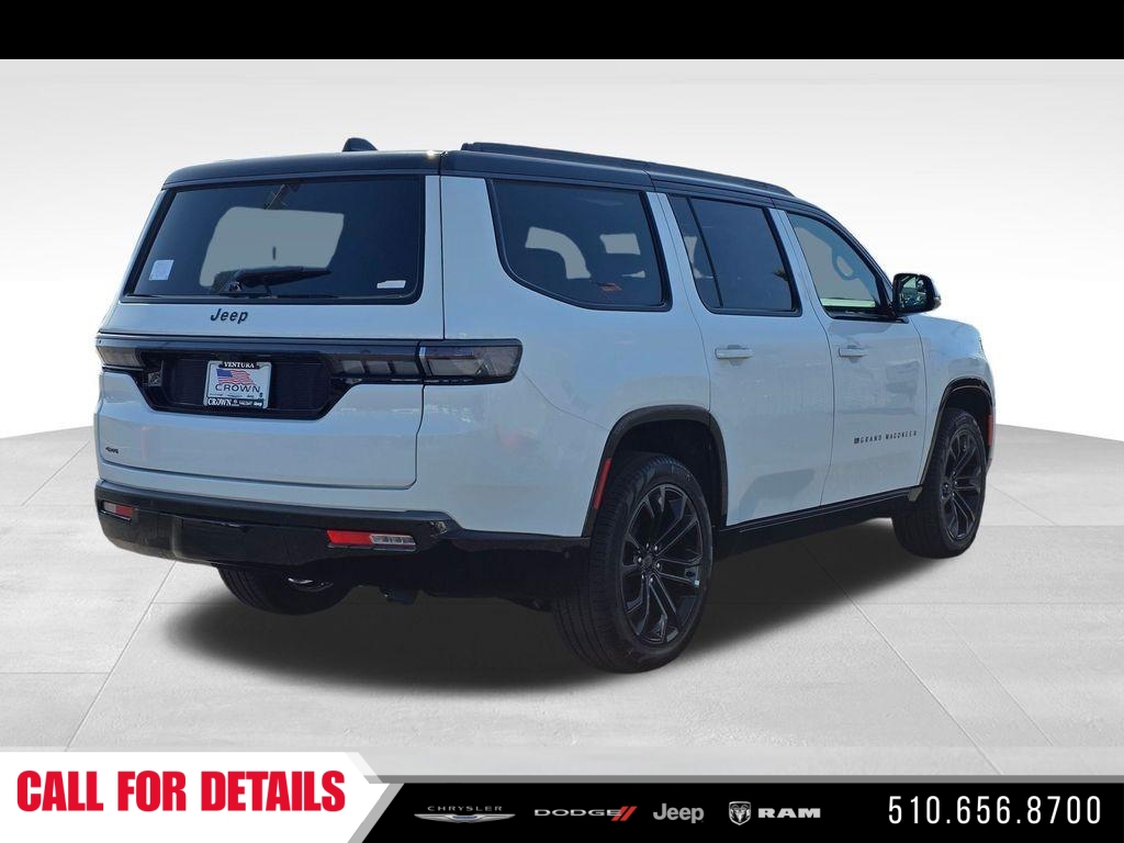 New 2026 Bright White Clearcoat Jeep Summit Obsidian image 5