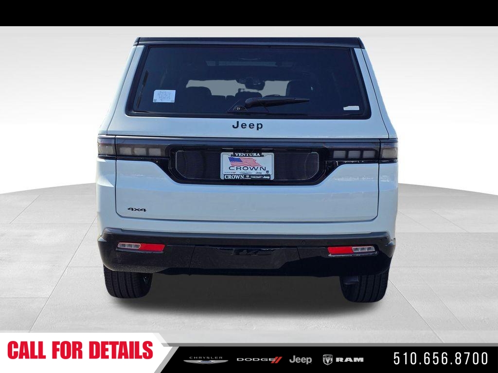 New 2026 Bright White Clearcoat Jeep Summit Obsidian image 6