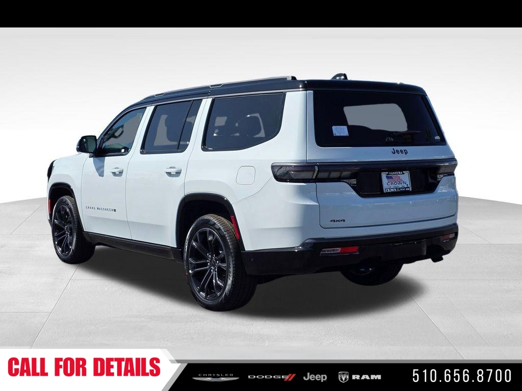 New 2026 Bright White Clearcoat Jeep Summit Obsidian image 7