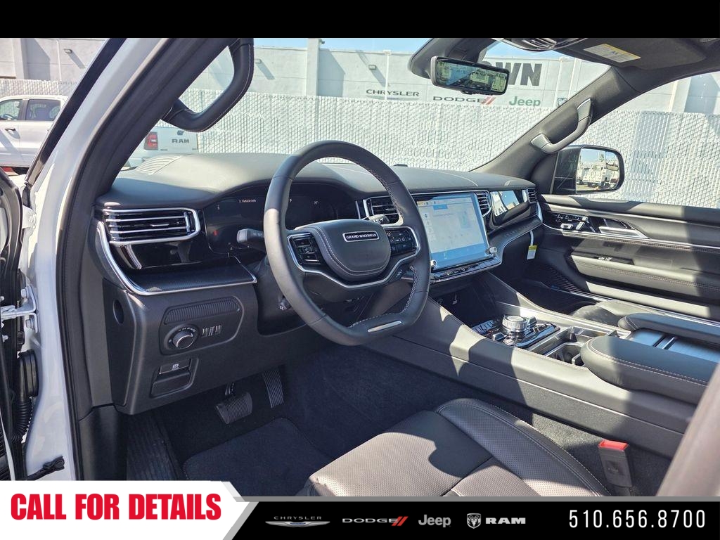 New 2026 Bright White Clearcoat Jeep Summit Obsidian image 15