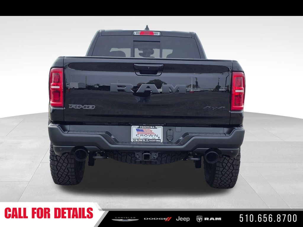New 2026 Diamond Black Crystal Pearl-Coat Exterior Paint RAM RHO image 6