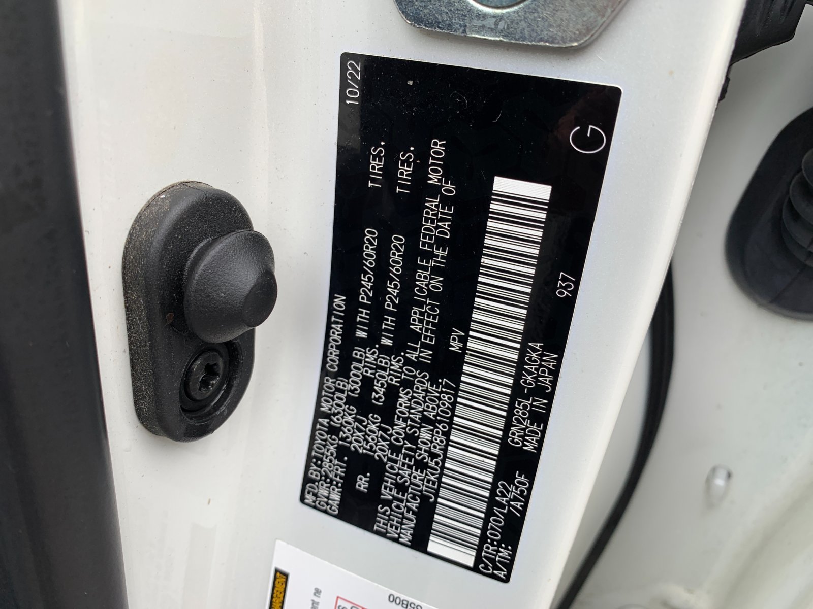 Certified Used 2023 White Toyota Limited image 36