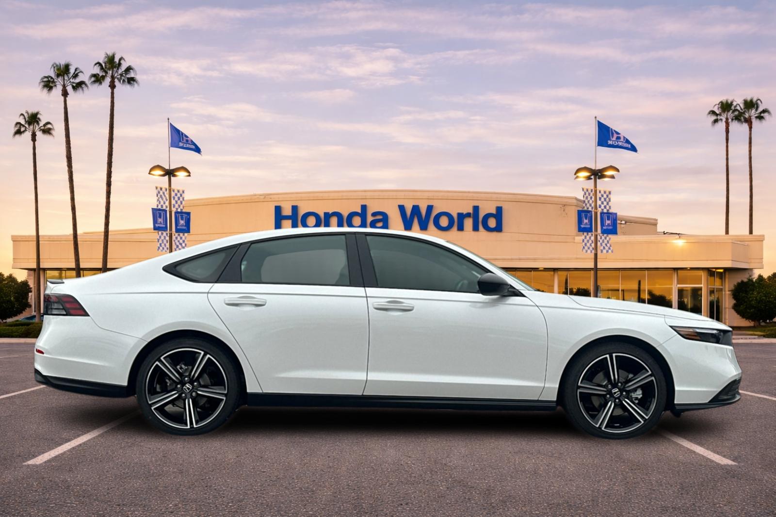 New 2026 Platinum White Pearl Honda Sport image 3