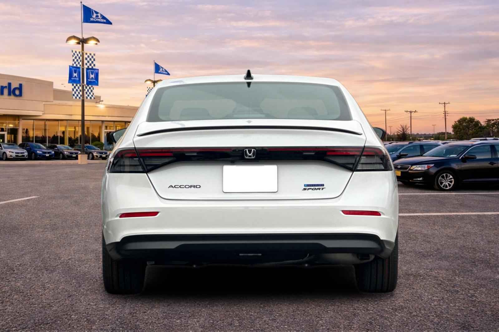 New 2026 Platinum White Pearl Honda Sport image 5