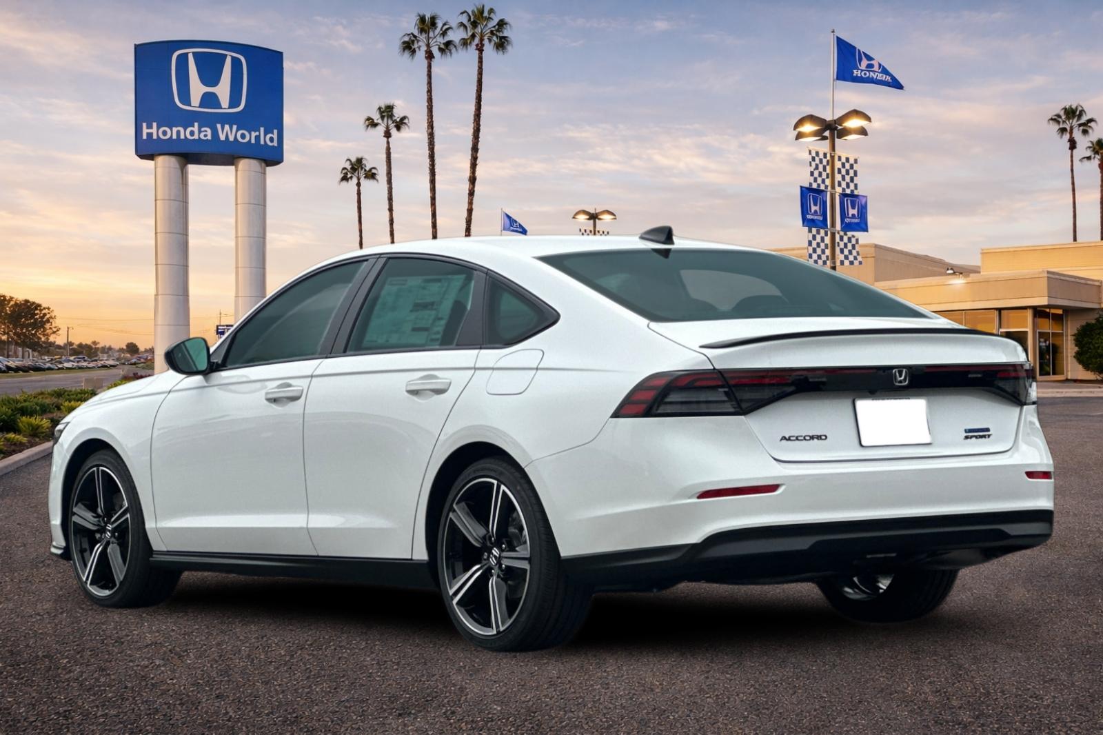 New 2026 Platinum White Pearl Honda Sport image 6