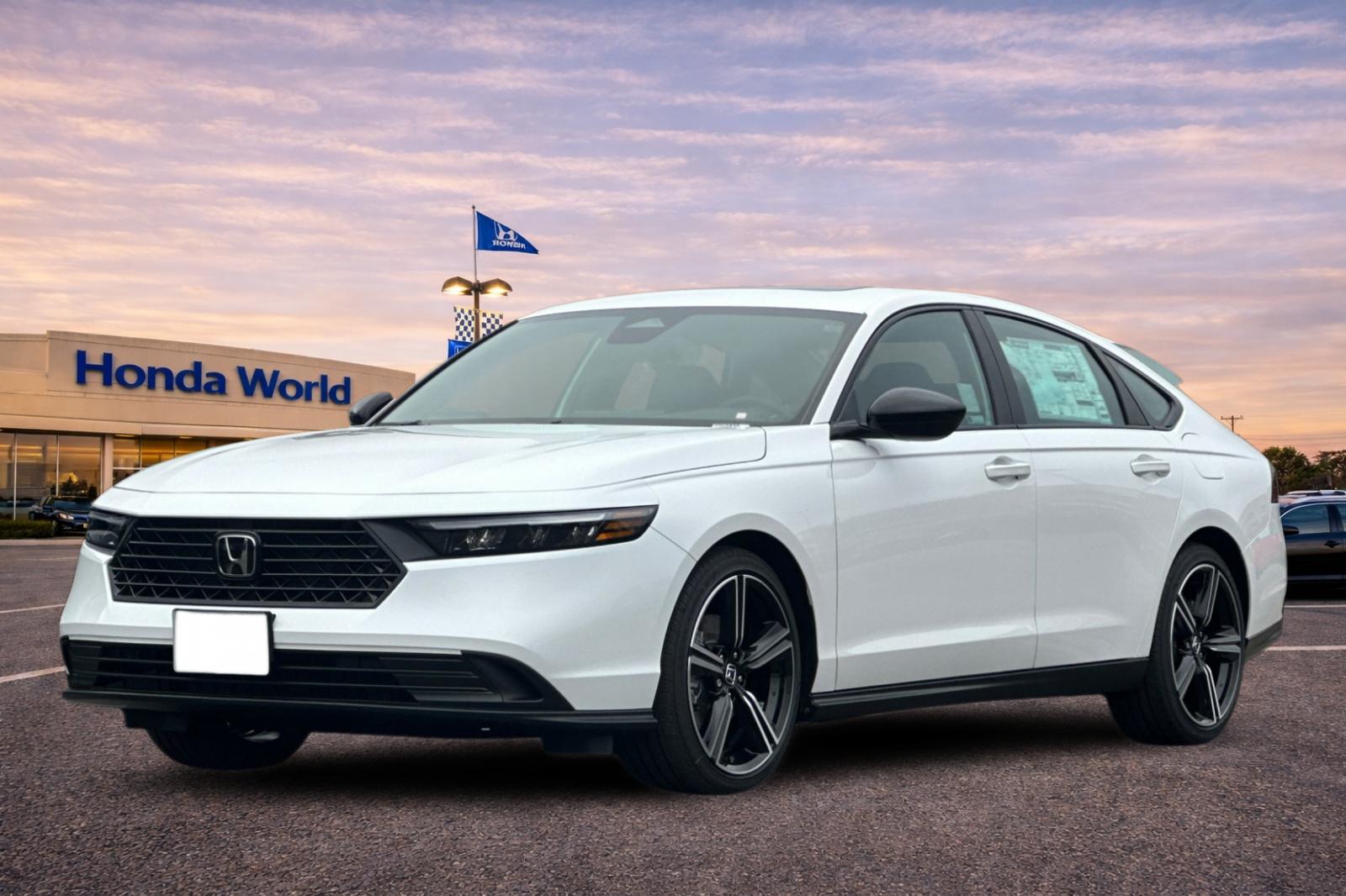 New 2026 Platinum White Pearl Honda Sport image 8