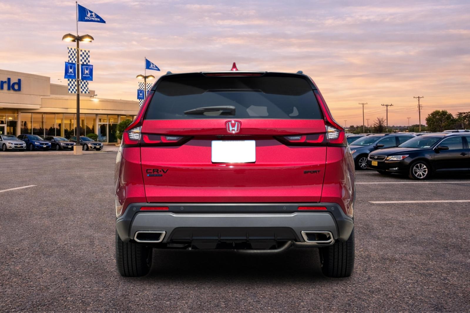 New 2026 Radiant Red Metallic Honda Sport-L image 5
