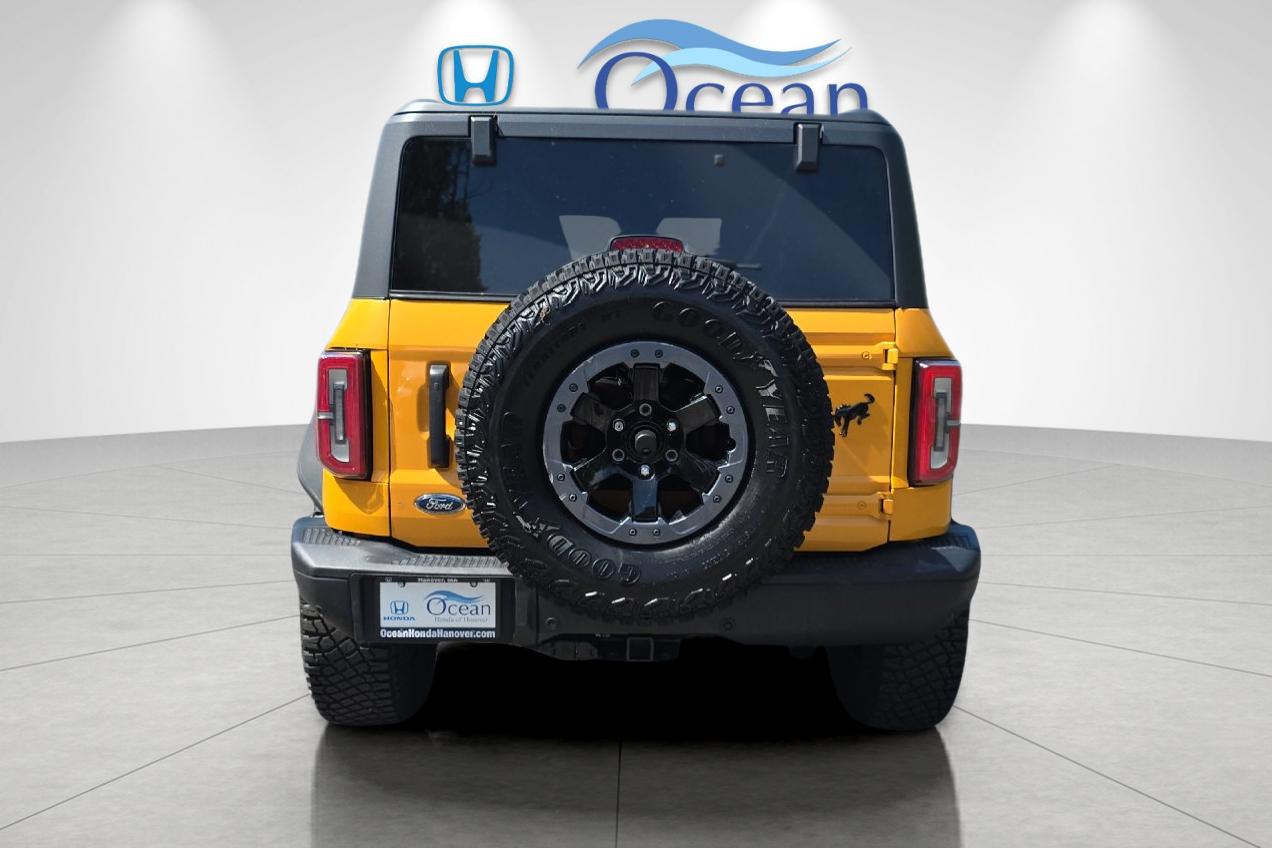 Used 2021 Cyber Orange Metallic Tricoat Ford Badlands image 4