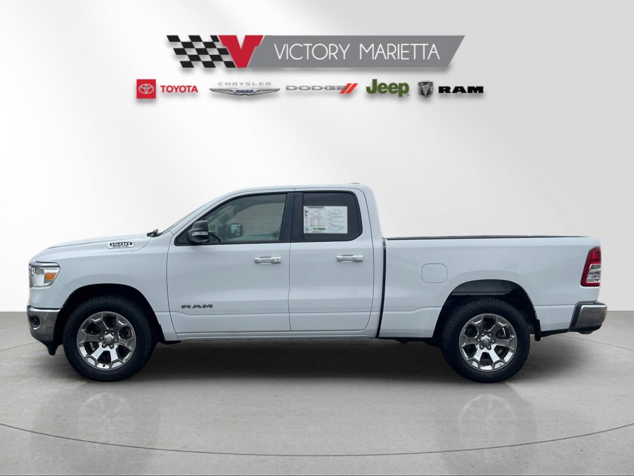 Used 2019 Bright White Clearcoat Ram Big Horn/Lone Star image 2