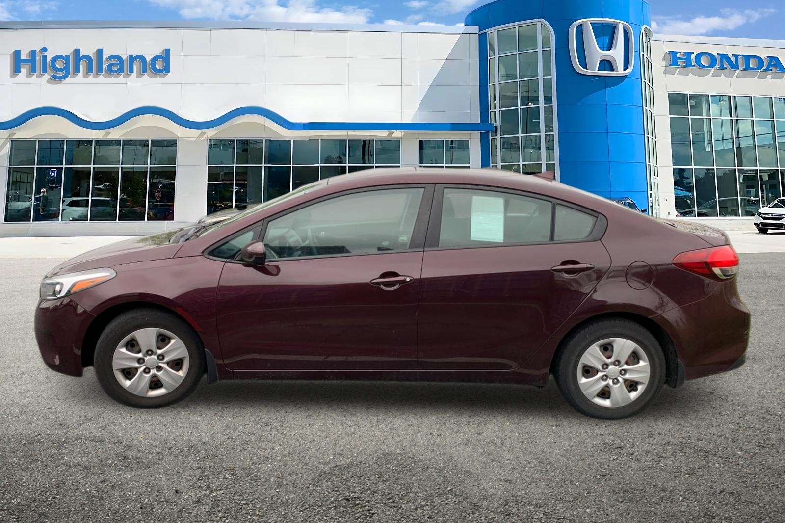 Used 2017 Kia Forte LX with VIN 3KPFK4A74HE104226 for sale in Highland, IN