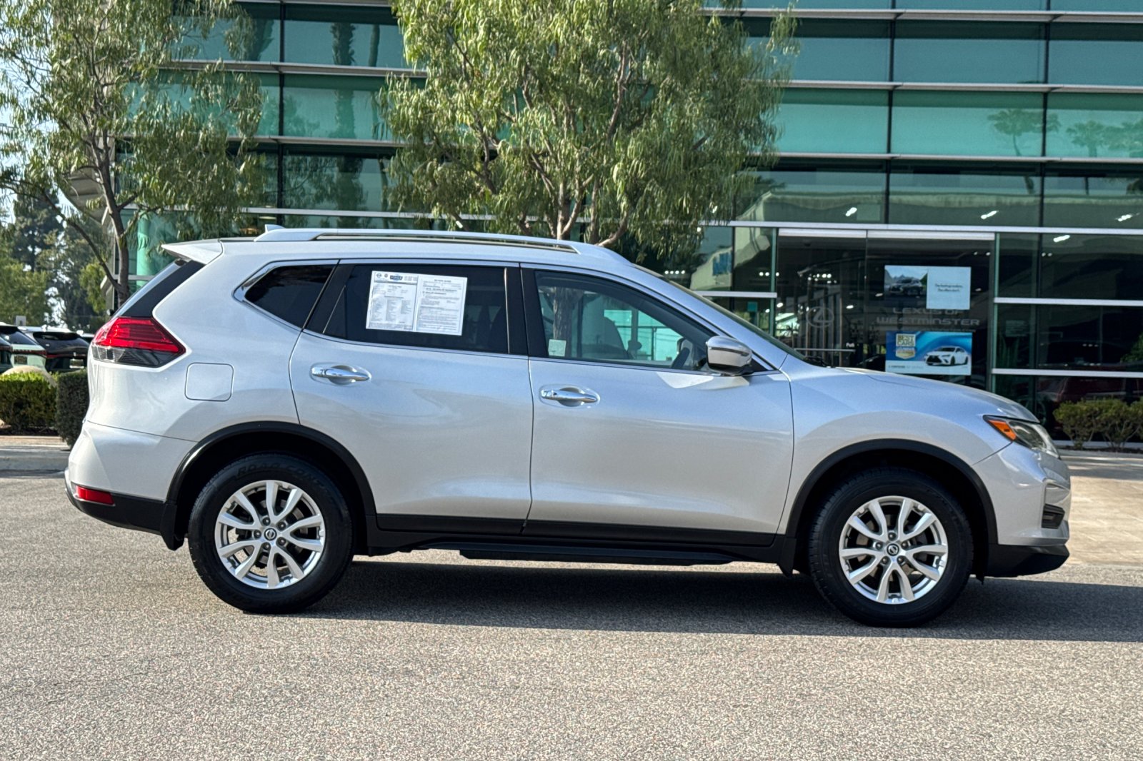 Used 2017 Brilliant Silver Nissan SV image 3