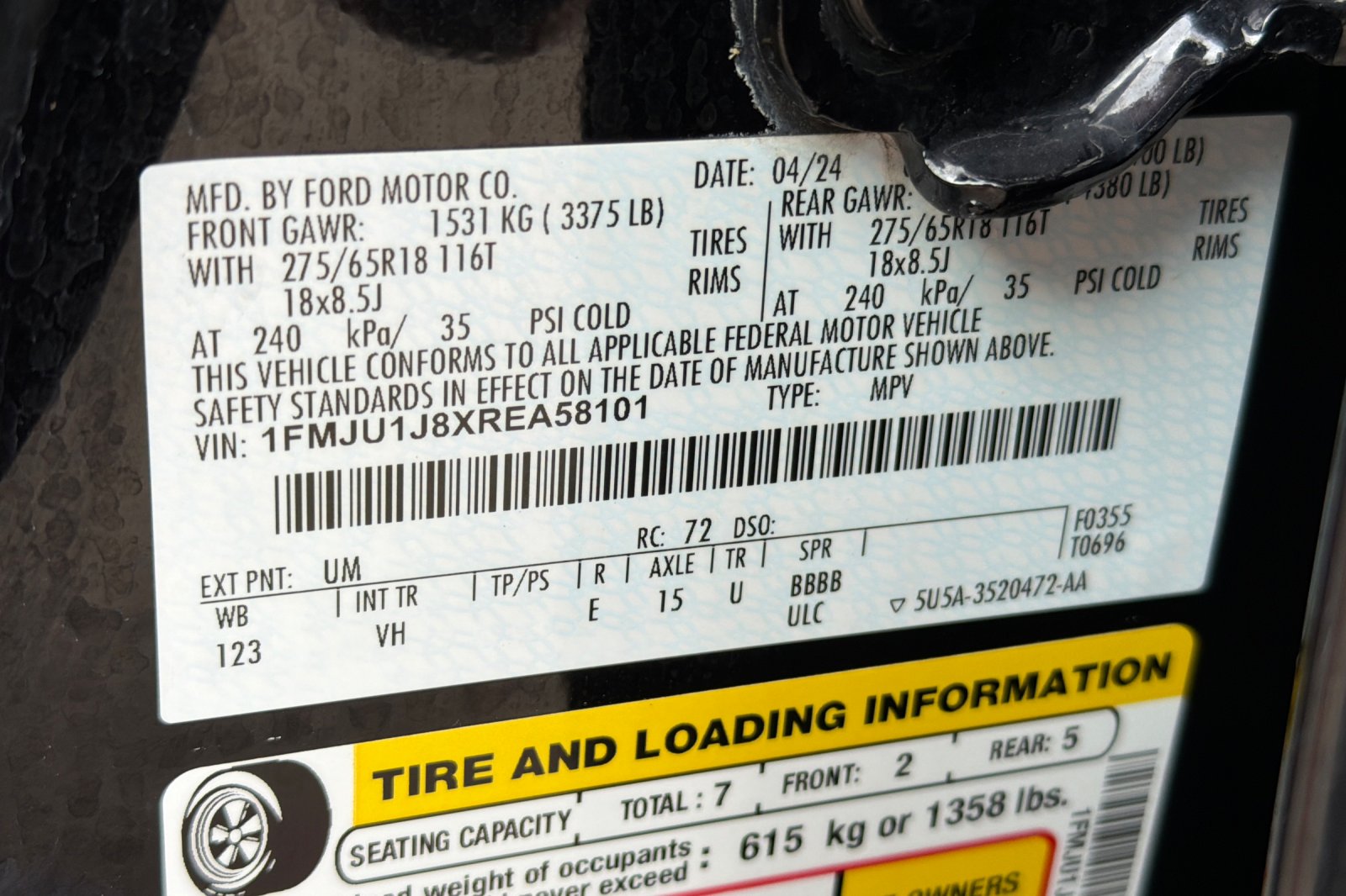 Used 2024 Black Ford XLT image 26