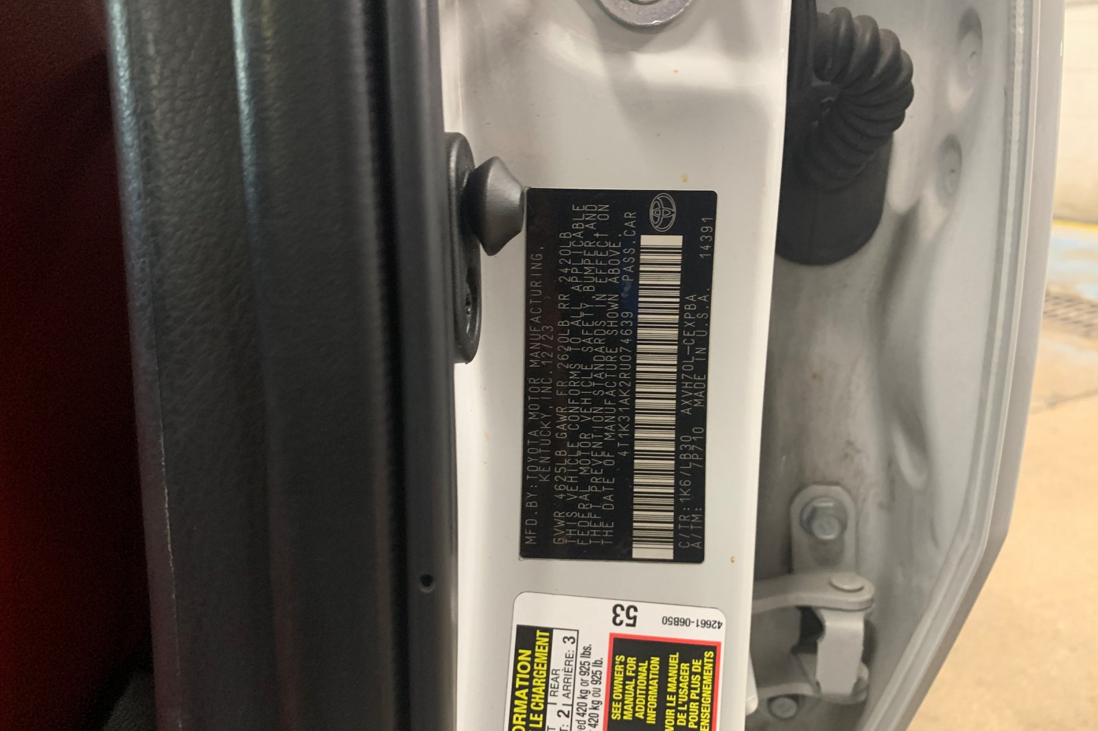 Used 2024 White Toyota XSE image 33