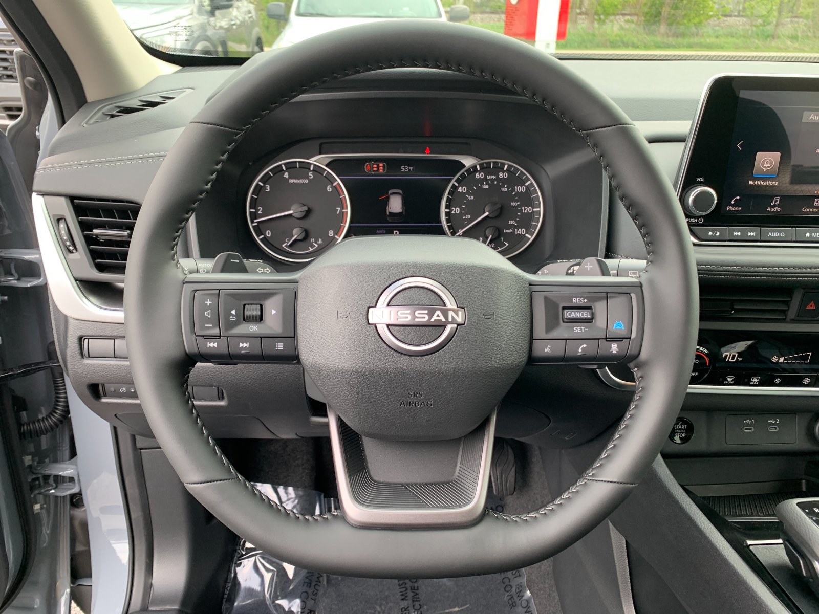 New 2026 Boulder Gray Pearl Nissan SV image 25