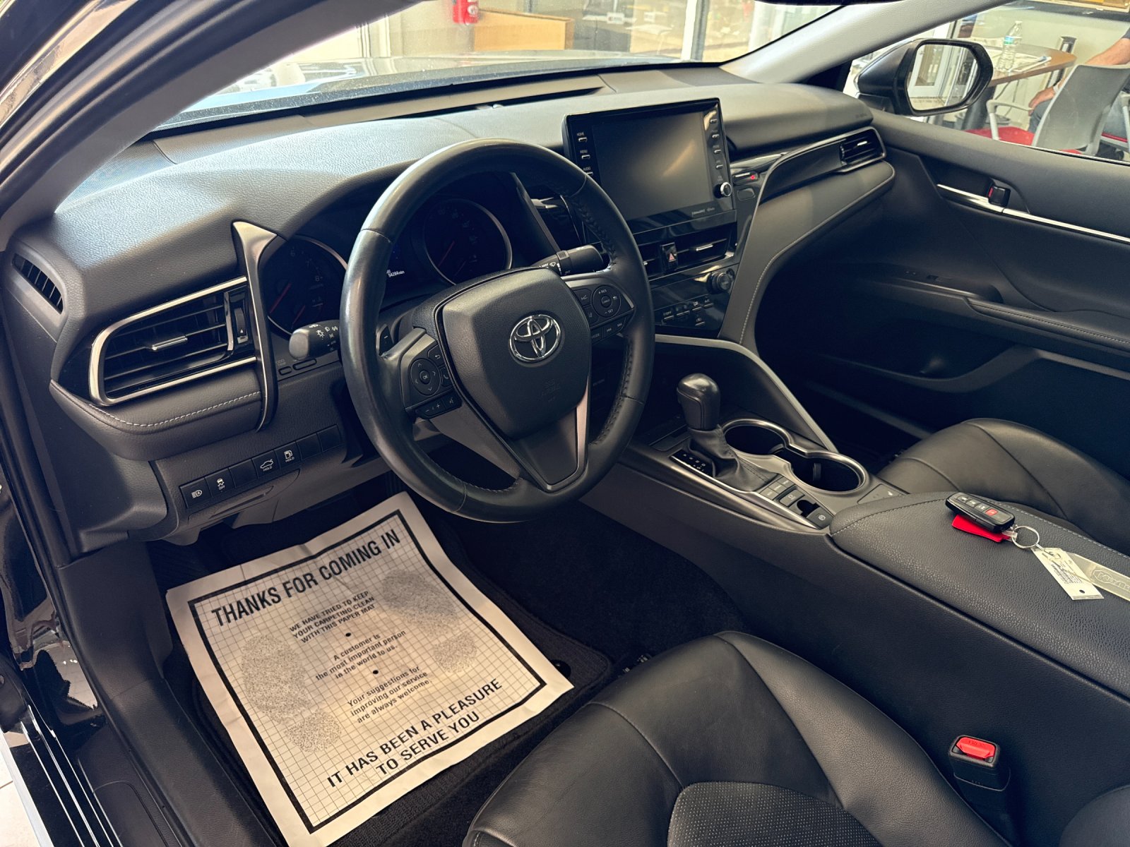 Used 2024 Black Toyota XSE image 10