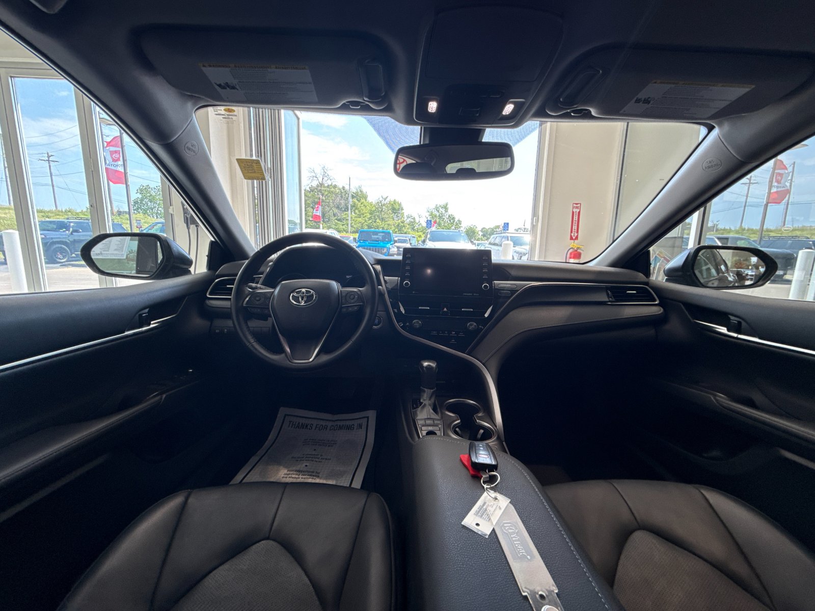 Used 2024 Black Toyota XSE image 13