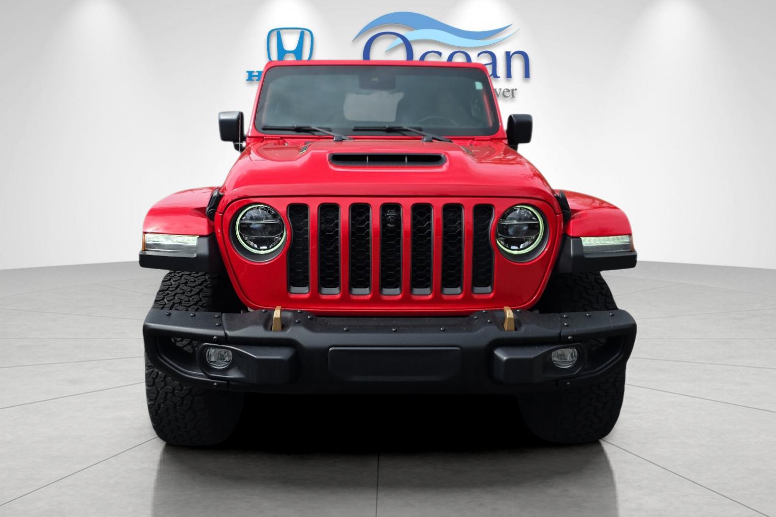 Used 2021 Red Clearcoat Jeep Unlimited Rubicon 392 image 8