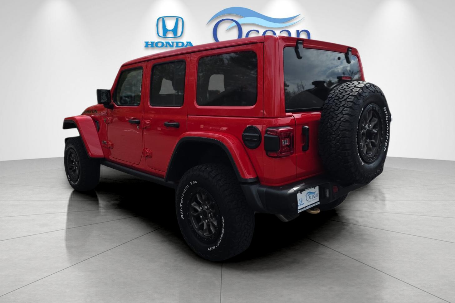 Used 2021 Red Clearcoat Jeep Unlimited Rubicon 392 image 5
