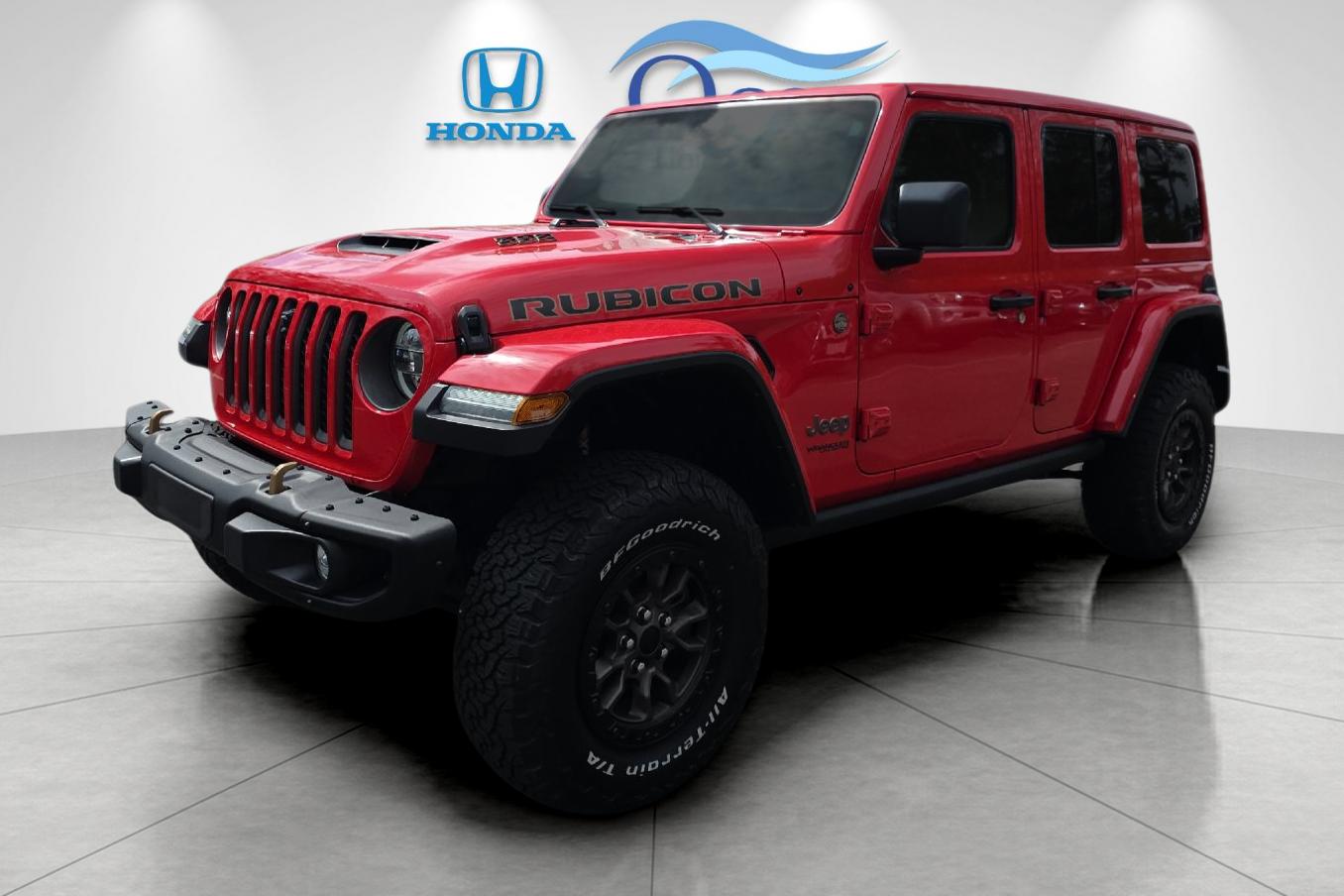 Used 2021 Red Clearcoat Jeep Unlimited Rubicon 392 image 7