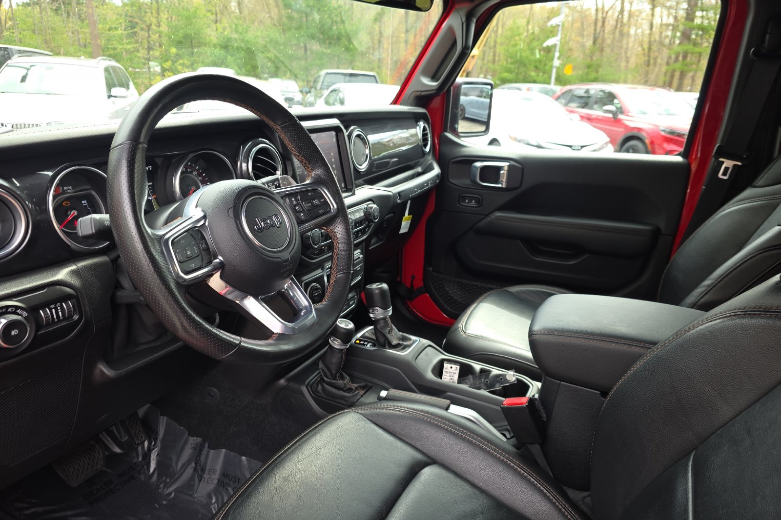 Used 2021 Red Clearcoat Jeep Unlimited Rubicon 392 image 11