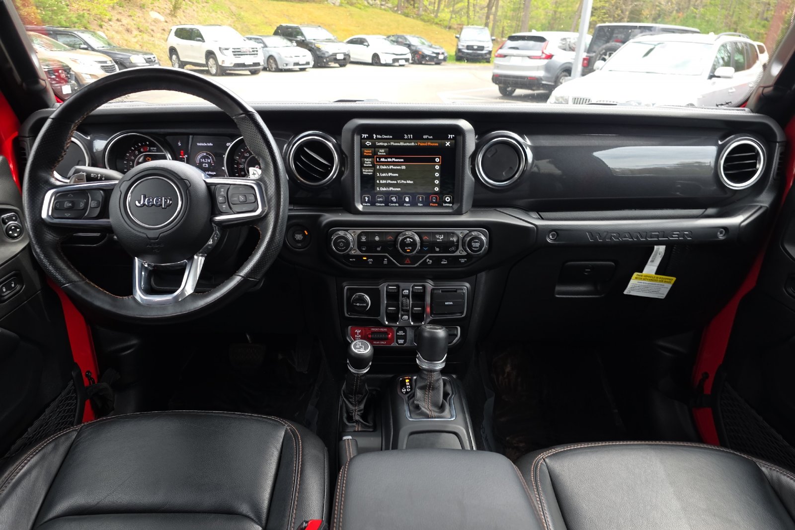 Used 2021 Red Clearcoat Jeep Unlimited Rubicon 392 image 14