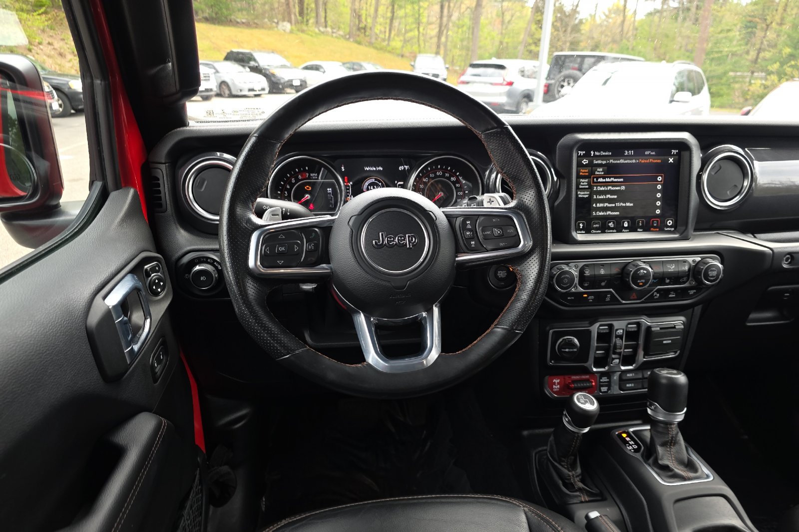 Used 2021 Red Clearcoat Jeep Unlimited Rubicon 392 image 15
