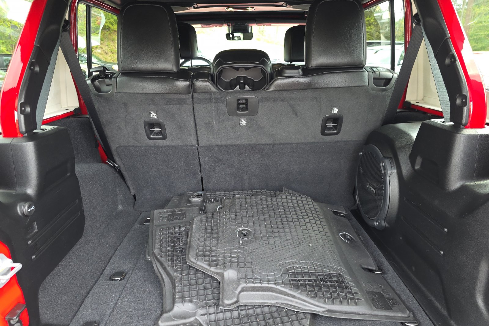 Used 2021 Red Clearcoat Jeep Unlimited Rubicon 392 image 16