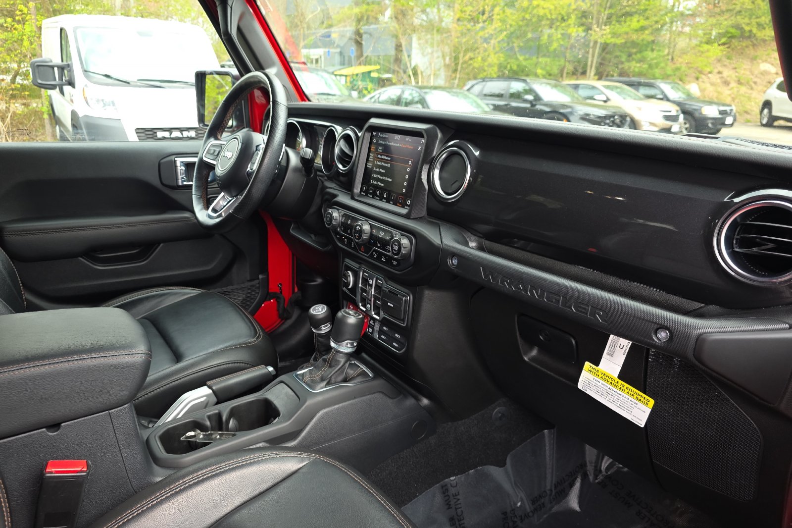 Used 2021 Red Clearcoat Jeep Unlimited Rubicon 392 image 17