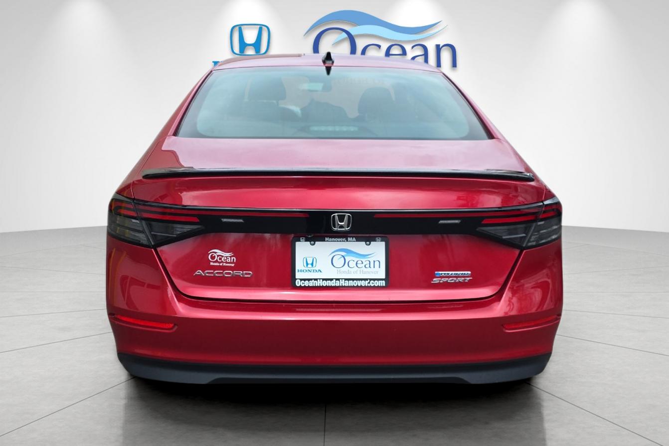 Used 2024 Radiant Red Metallic Honda Sport image 4