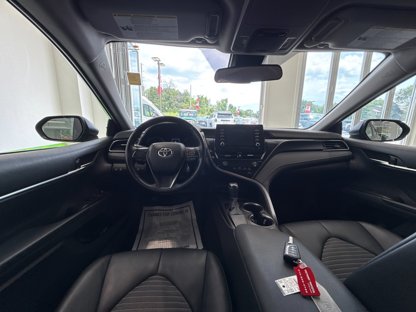 Used 2023 Black Toyota SE image 13
