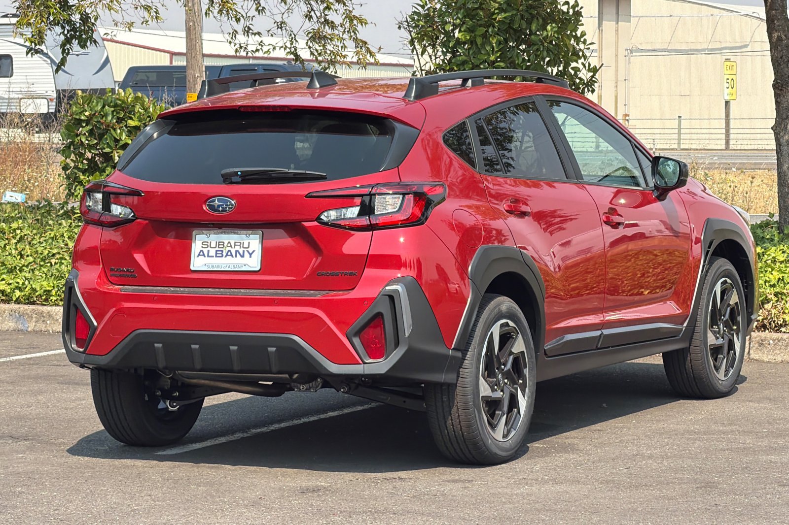 New 2026 LITHIUM RED PEARL Subaru Limited image 4