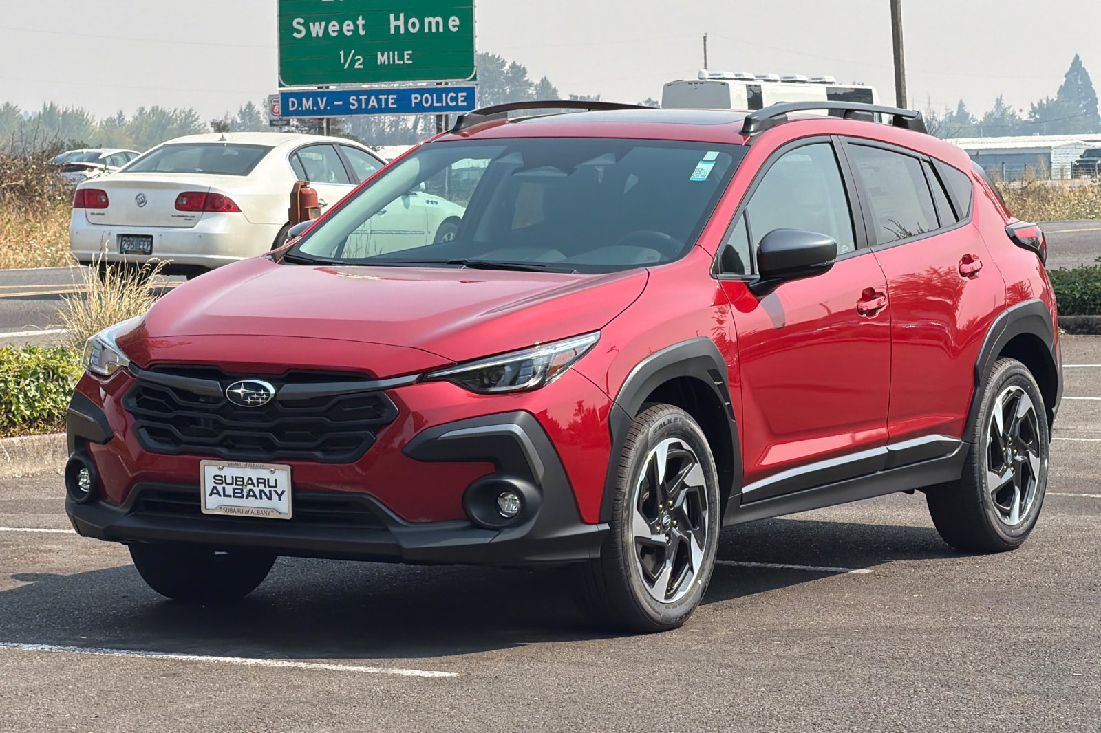 New 2026 LITHIUM RED PEARL Subaru Limited image 8