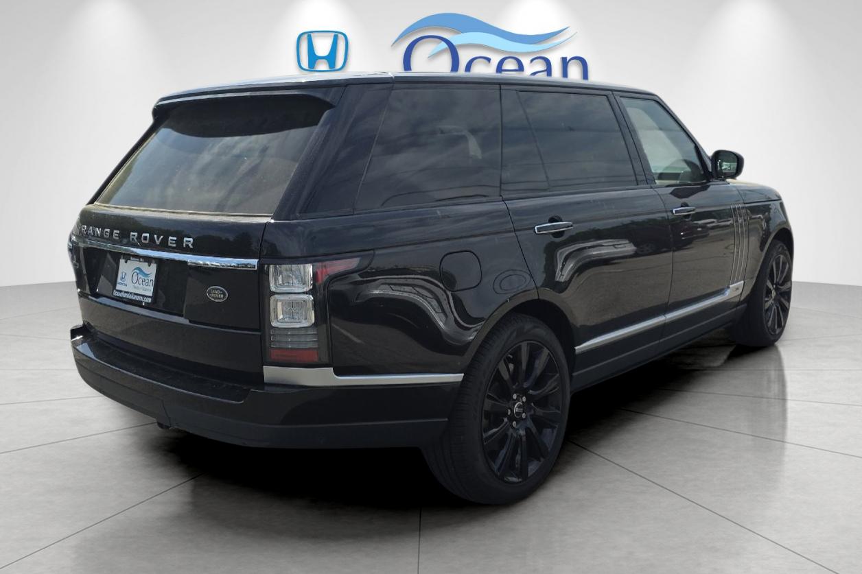 Used 2014 Santorini Black Metallic Land Rover 5.0L V8 Supercharged Autobiography image 3