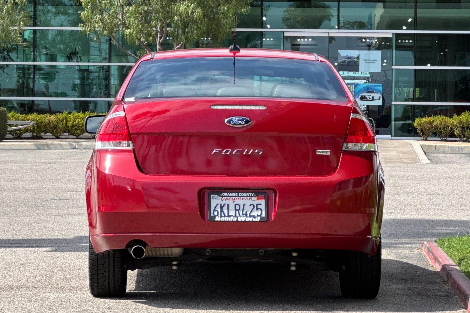 Used 2010 Sangria Red Metallic Ford SEL image 5