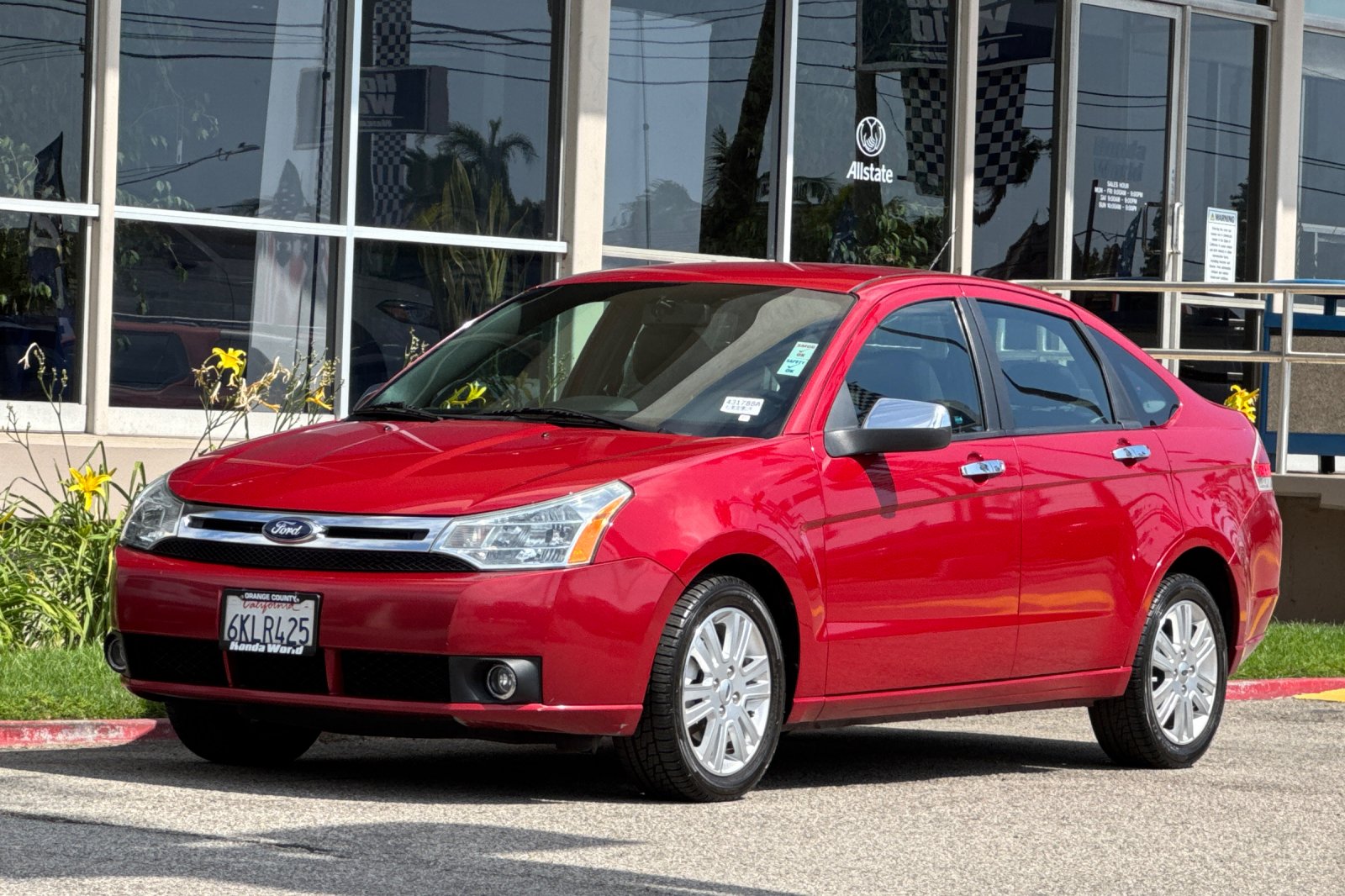 Used 2010 Sangria Red Metallic Ford SEL image 8