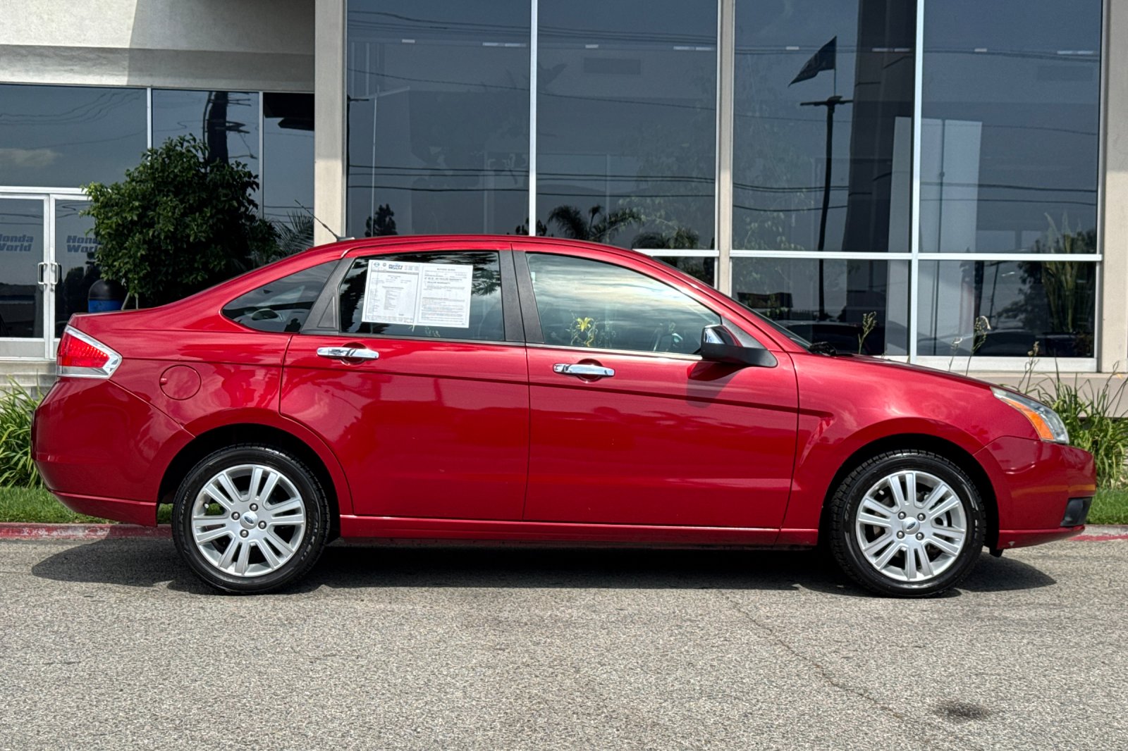 Used 2010 Sangria Red Metallic Ford SEL image 3