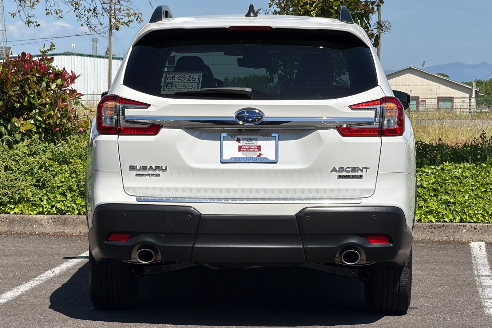 Used 2026 White Subaru Touring image 5