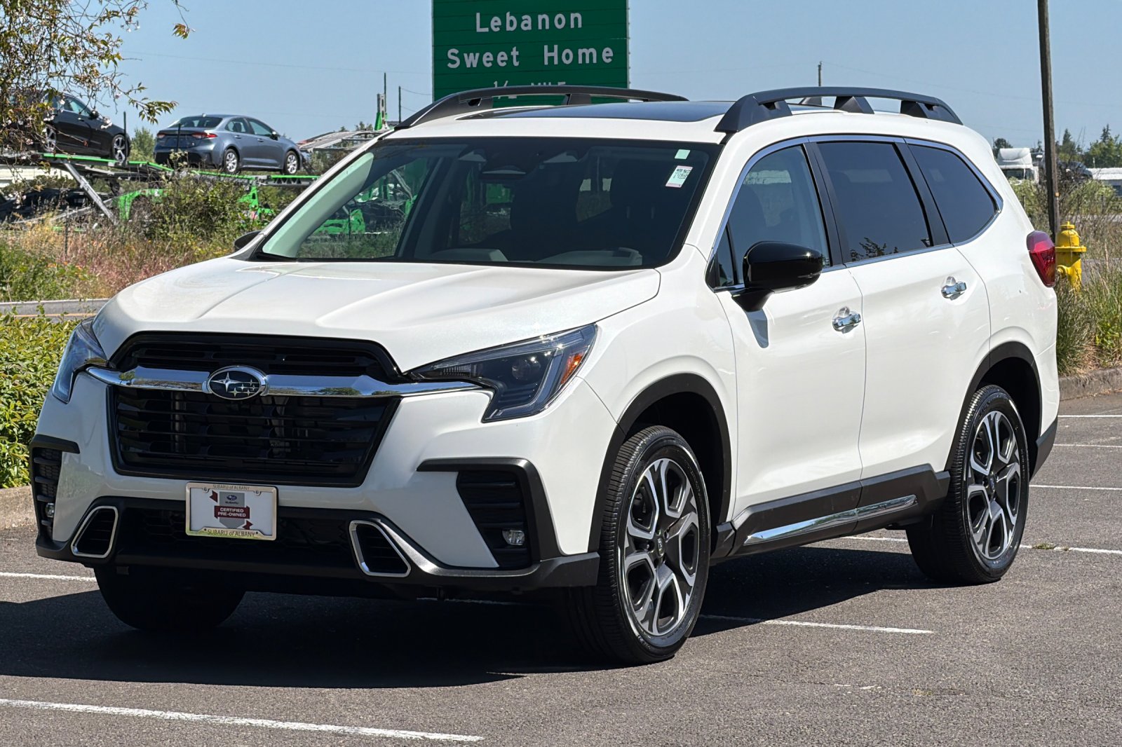 Used 2026 White Subaru Touring image 8