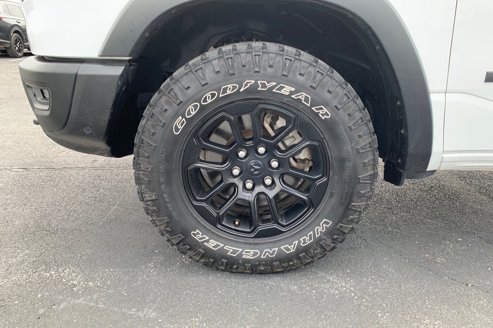 Used 2025 Bright White Clearcoat Ram Rebel image 9
