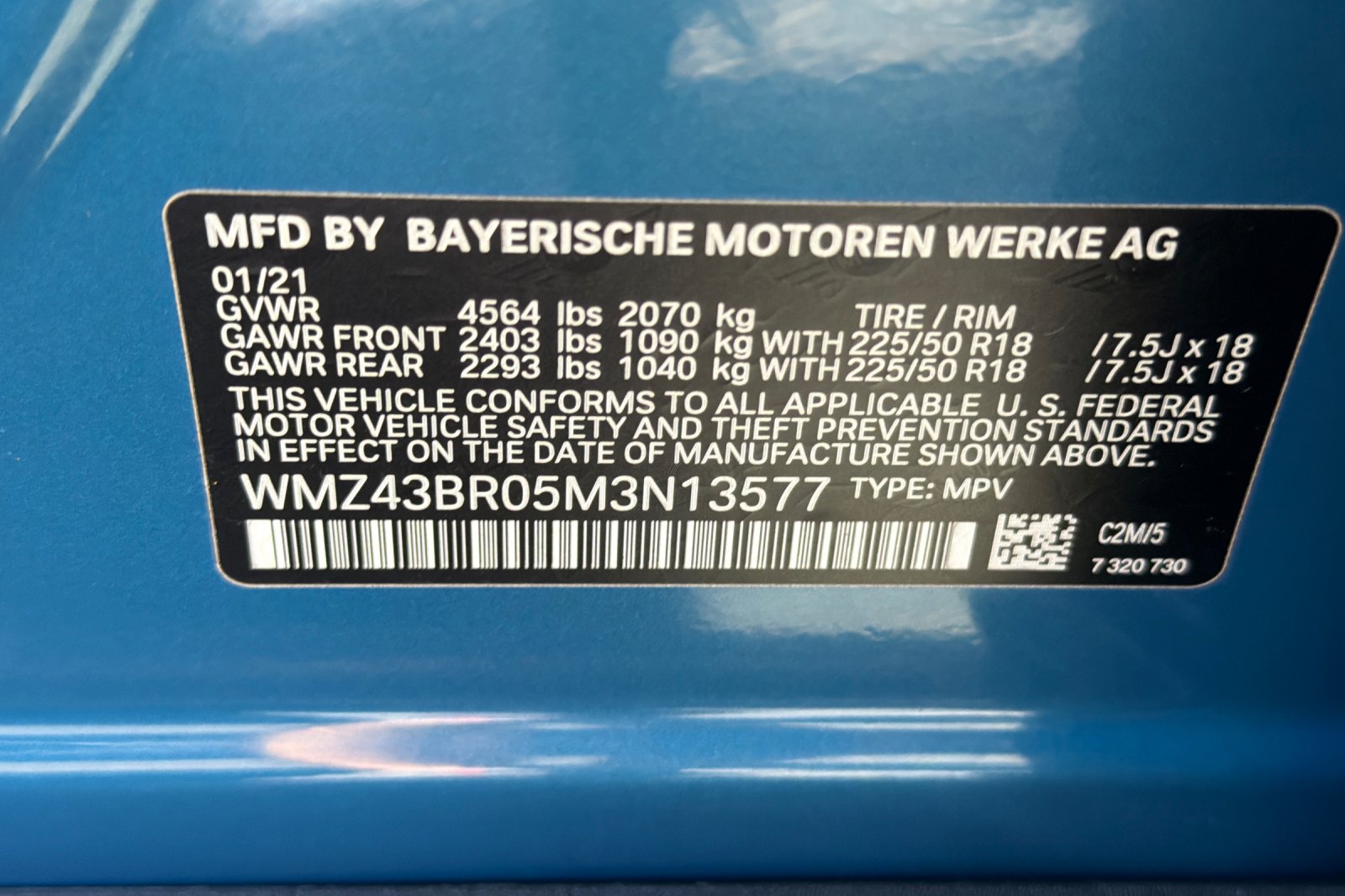 Used 2021 Blue MINI Oxford Edition image 25