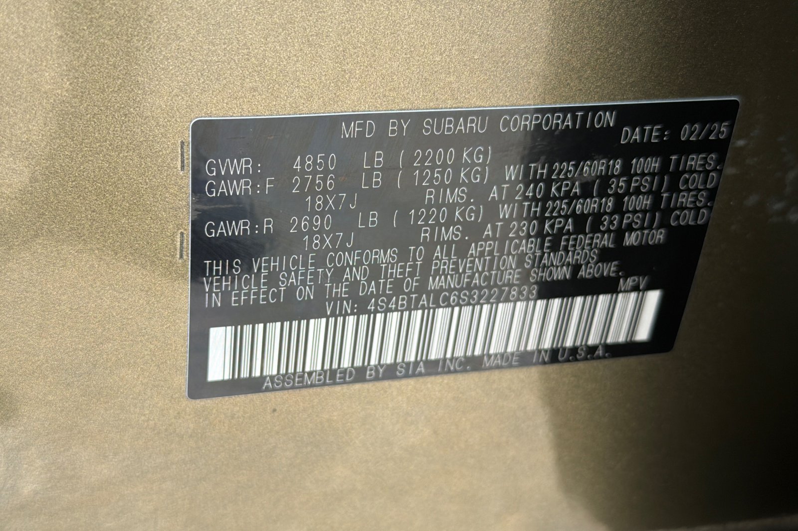 Used 2025 Green Subaru Onyx Edition image 29